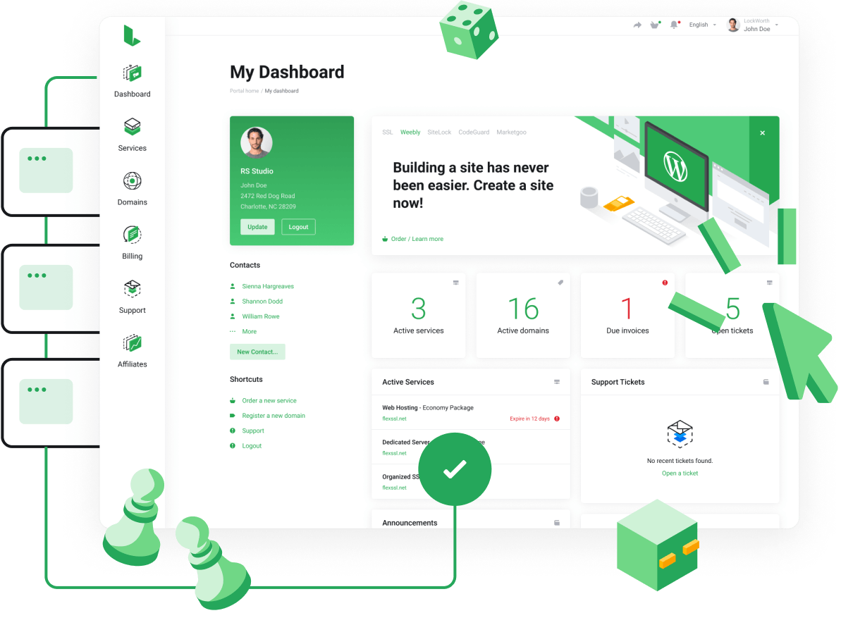 Powerful  Game Server control panel