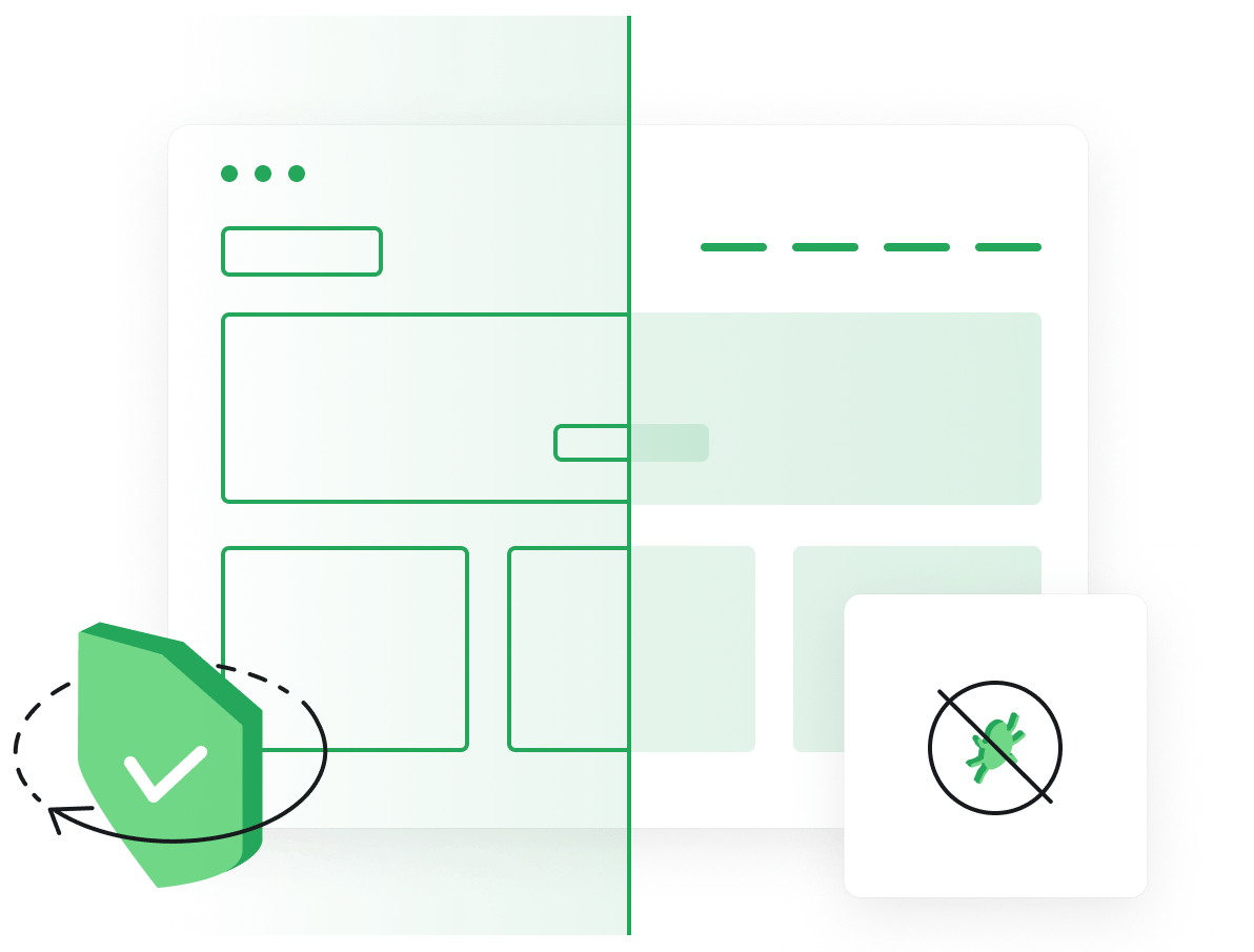 Website Security - Professional security features for your website